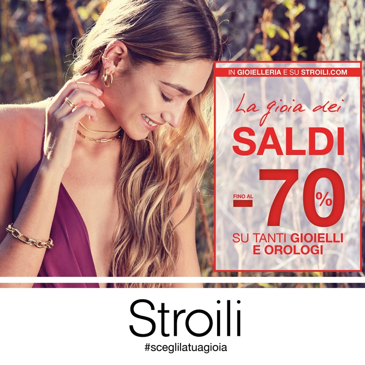 Da Stroili sono arrivati i Saldi!