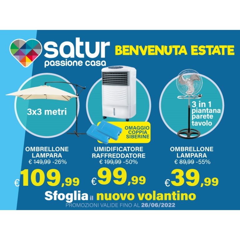 Nuovo volantino Satur
