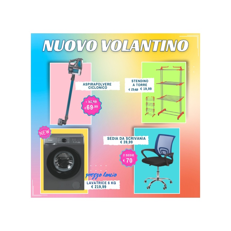 Tanti prodotti scontati e in pronta consegna per rinnovo expo!