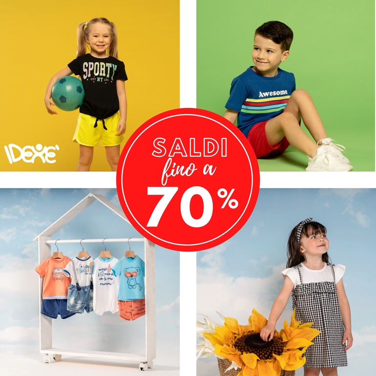 SALDI fino a -70% da IDEXE'