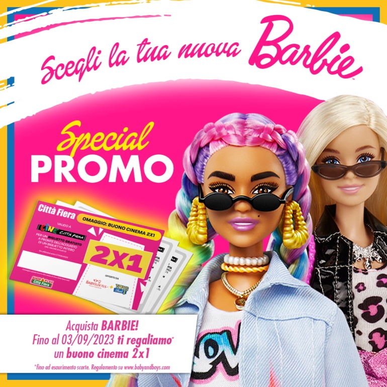 Barbie ti regala il cinema!