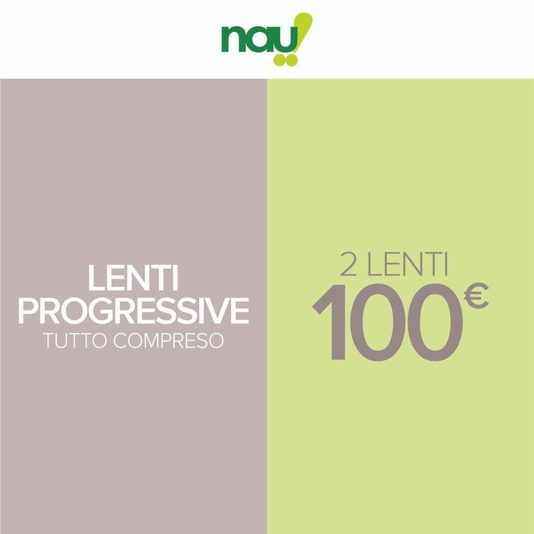 Lenti progressive 2 a 100€