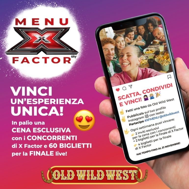Menu X-Factor