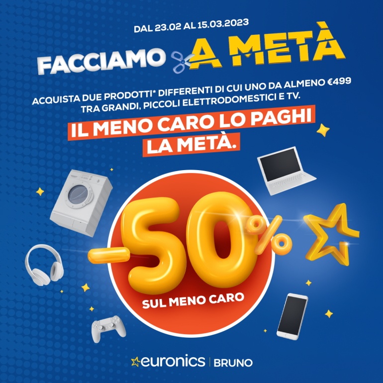Metà del prezzo, doppio del divertimento