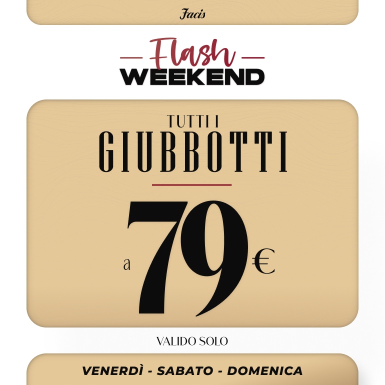 Flash Weekend da Facis
