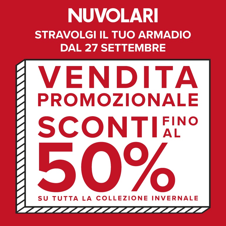 50% su tutta la collezione