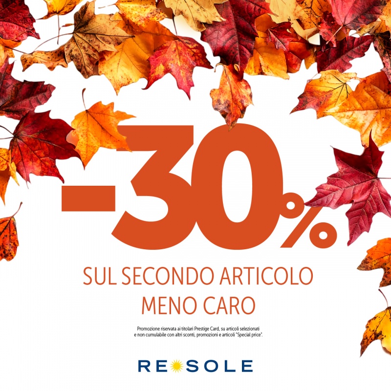Re Sole Promo -30%