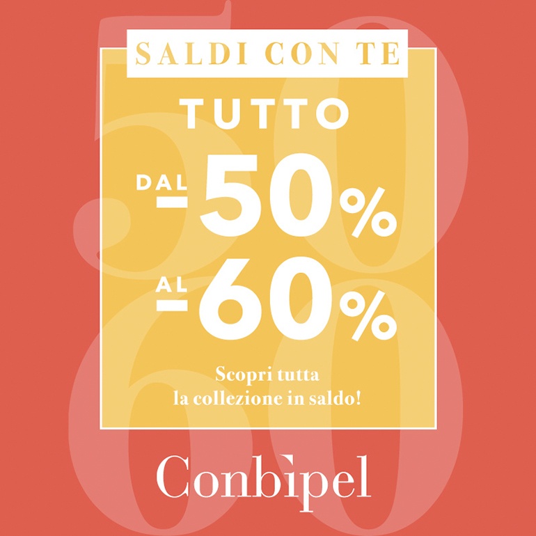 I SALDI CONBIPEL ti aspettano!
