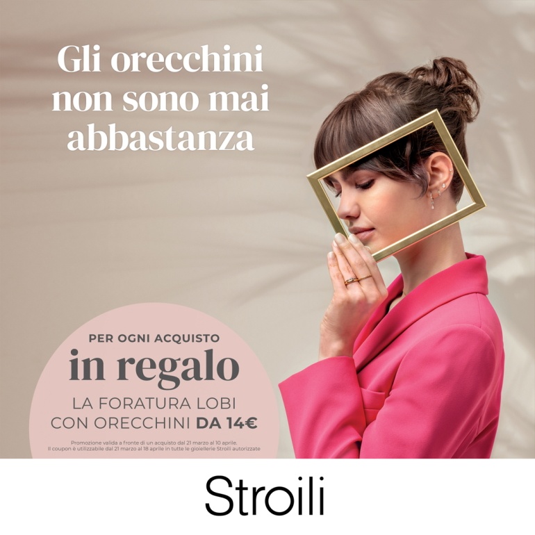 In regalo la foratura dei lobi